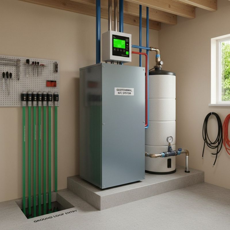 Geothermal Ac Unit Installation